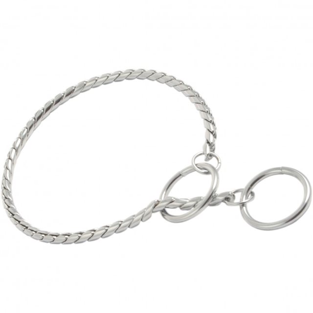 COLLARE A STROZZO (SCORRIMENTO) DELUXE ARGENTO